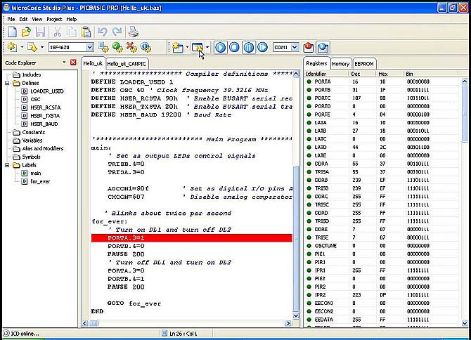 PICBASIC PRO Compiler 3 0 Gold Edition